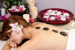 Hot stone massage